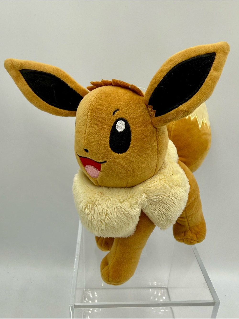 Eevee Plush Toy - Light Brown & Cream Pokemon Style WCT